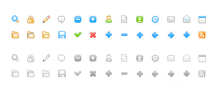 22 Free Handy Mini Icon Sets