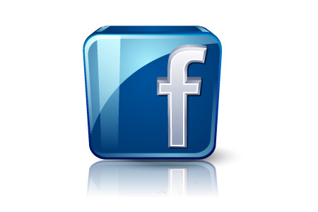 facebook icon download. high details social facebook icon. Download Source