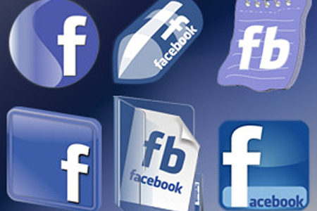 facebook icon. new cool facebook icon set. Download Source