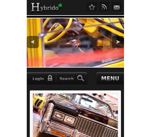 hybrido wordpress theme