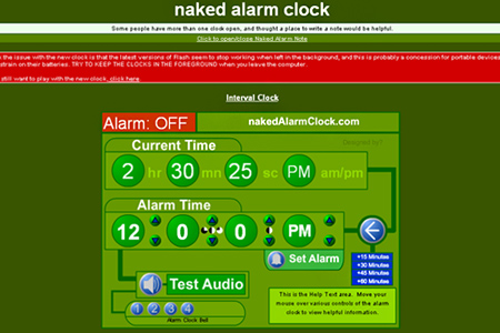 Nude Alarm Clock 86