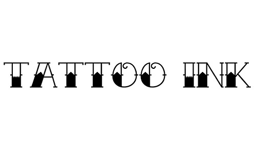 Tattoo Ink font