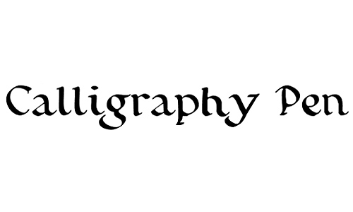 Here is A Collection of Beautiful Calligraphy Fonts that can be downloaded 