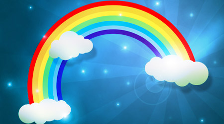 Free Rainbow Wallpaper