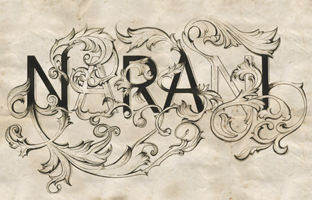 Floral Typography
