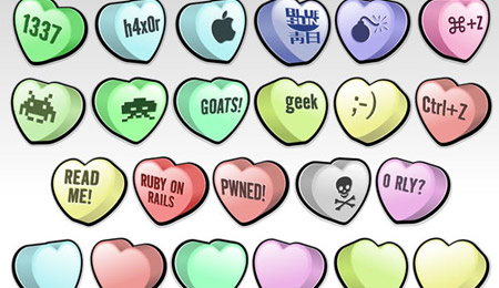 Geeky Sweets Icons