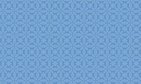 floral blue pattern