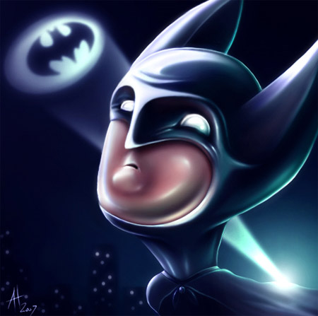 cute batman