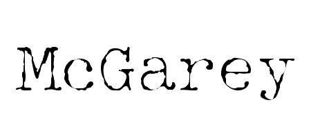 mcgarey typewriter font 
