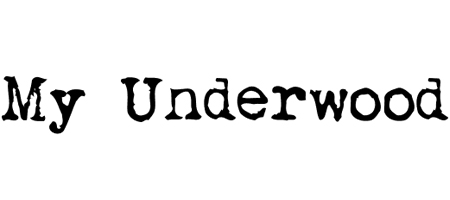 underwood type font
