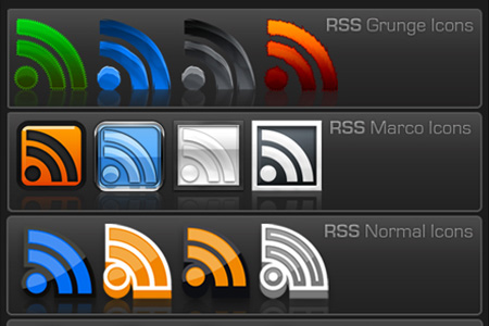 345 free rss icons