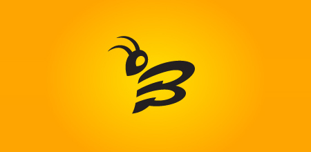 b logo