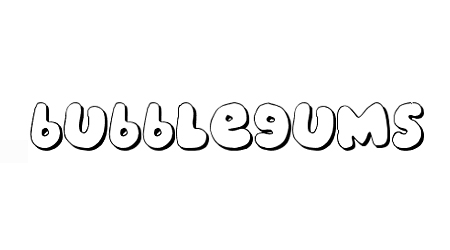 bubblegums comic font