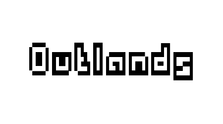 Outlands pixel font