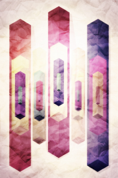 Crystals – iPhone Wallpaper