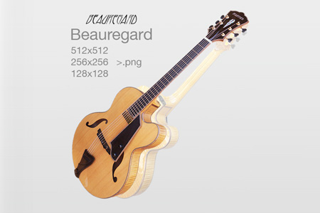 beauregard guitar icon