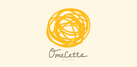 omelette bistro  yellow logo