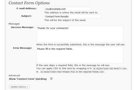 WP Contact Forms