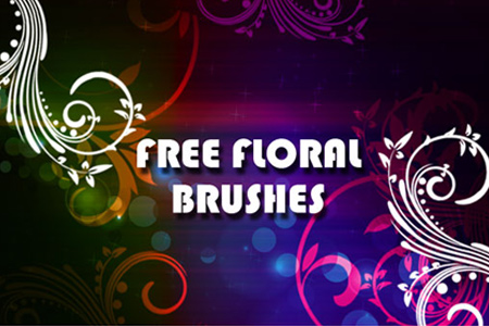 Free Floral Photoshop Brushes