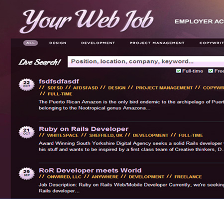 your web job