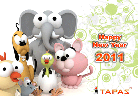2011 Calendar-Happy New Year