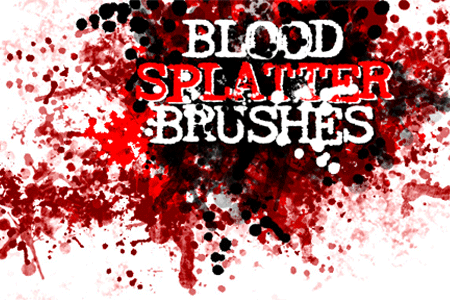 Blood Splatter Brushes CS