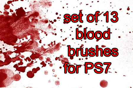13 Blood Brushes for PS7