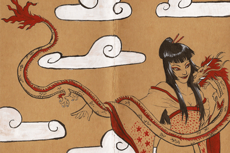 Moleskine 2-Dragon Lady