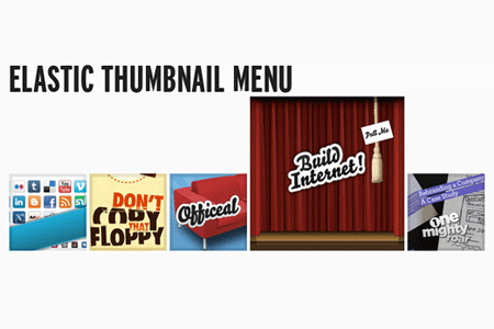 How to Create a Elastic Thumbnail Menu with CSS and jQuery