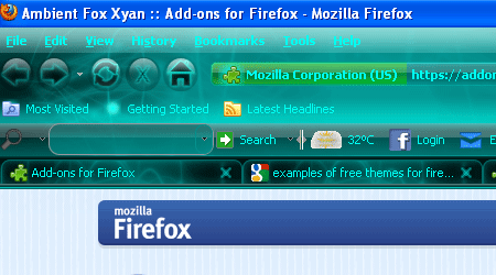 ambient fox xyan