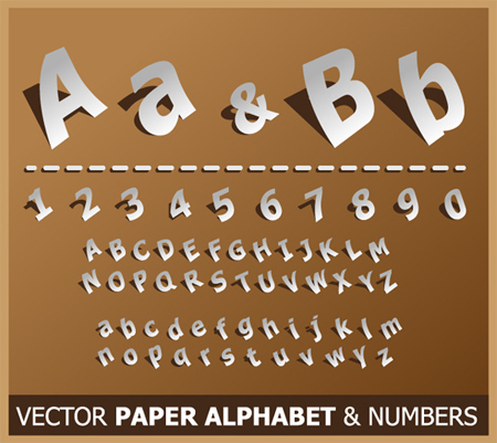 Quick Tip: How to Create a Paper Style Alphabet using Illustrator 3D