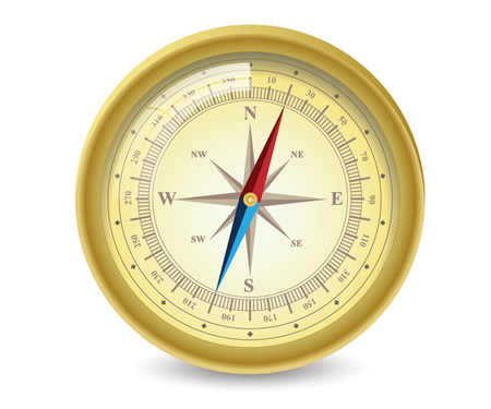 How to Make a Golden Compass in Illustrator