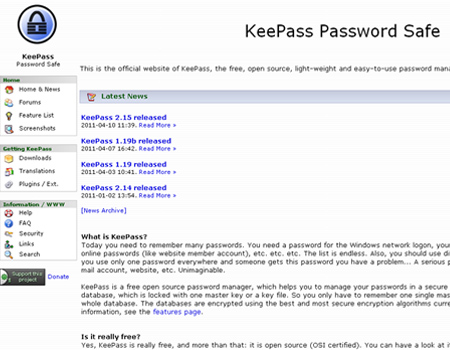 for ipod download KeePass Password Safe 2.55