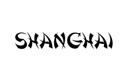 Shanghai font
