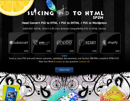 Slicing PSD to HTML