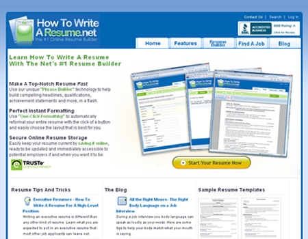 How To Write A Resume.net