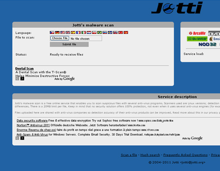 jotti's malware scan