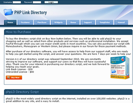 phplinkdirectory