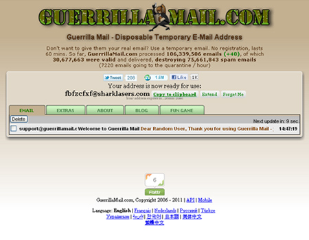 GuerrillaMail.com