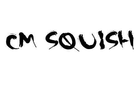 CM Squish font