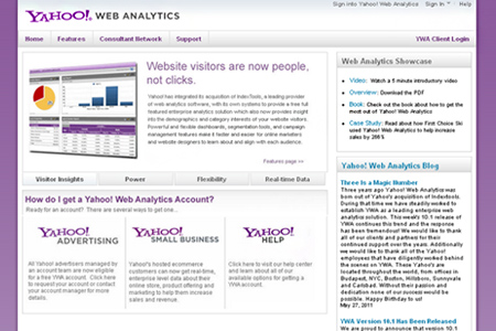 Yahoo! Web Analytics