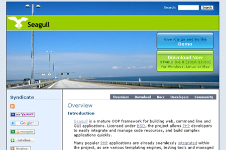 seagull PHP Framework