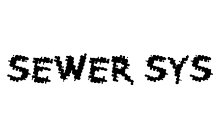 Sewer Sys font
