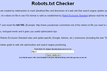 Robots.txt Checker