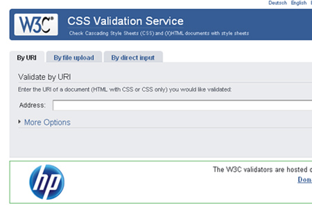 W3C CSS Validation Service