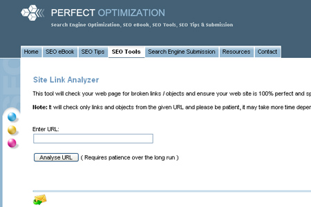 Perfect-Optimization.com - Site Link Analyzer