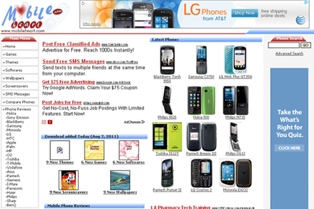 Mobile software, free download