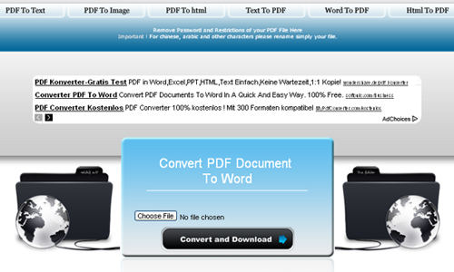 convert pdf to word.net