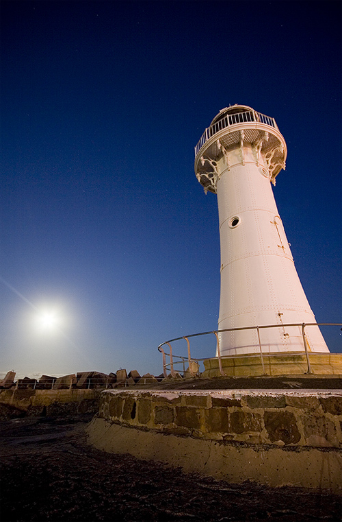 night lighthouse
