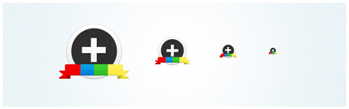 Google Plus Circular Icon Set (PSD+PNG)